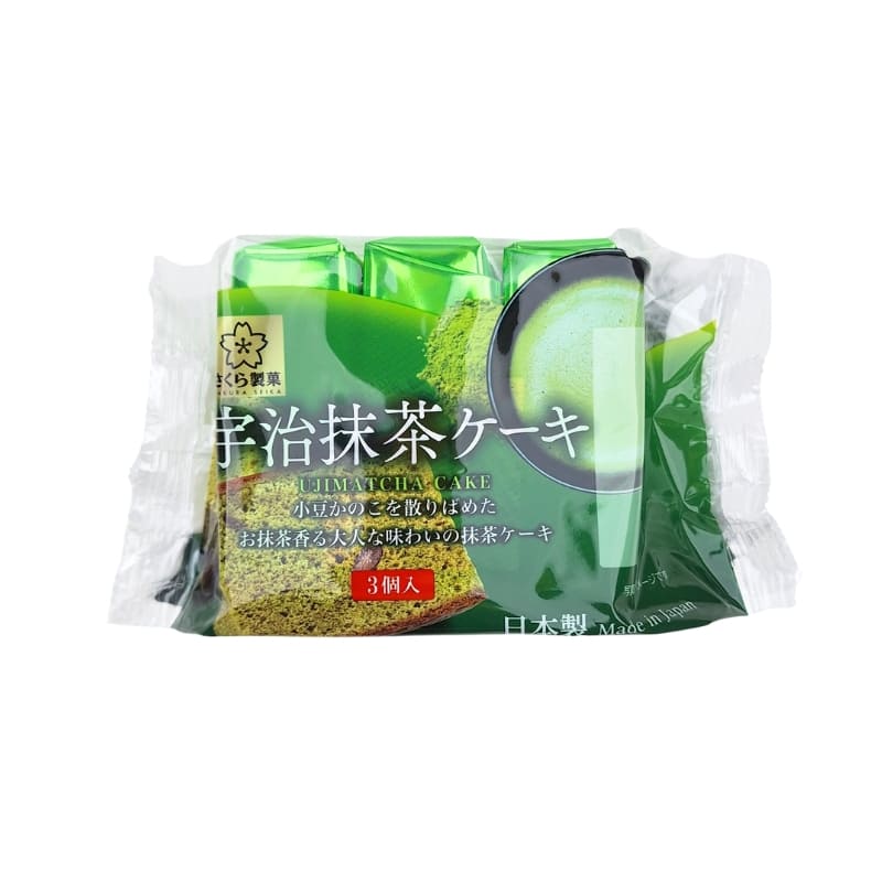 Matcha Castella Cake - Uji