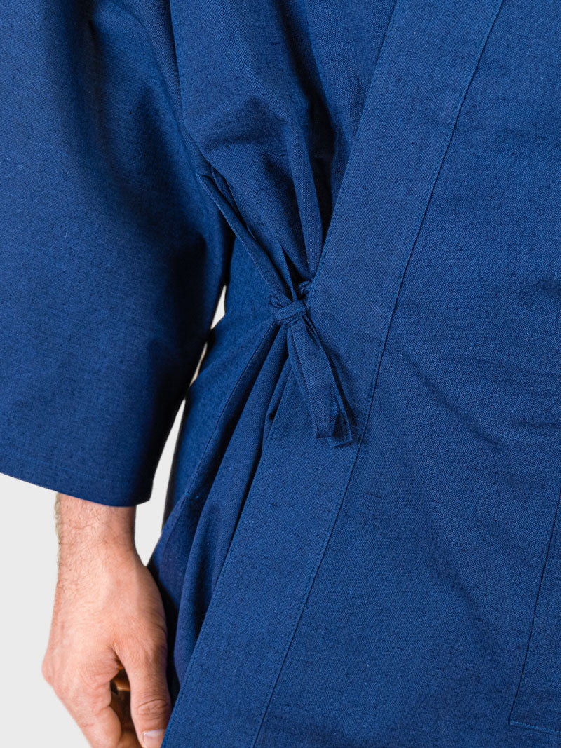 Men’s Japanese Samue – Navy Blue Mid-Season