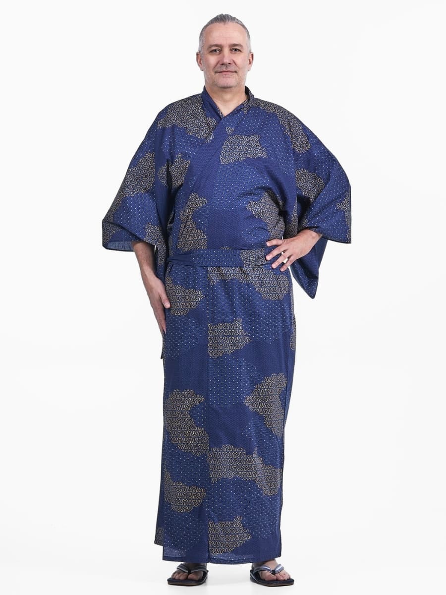 Men's Yukata Kimono – Kumo | Japan Avenue