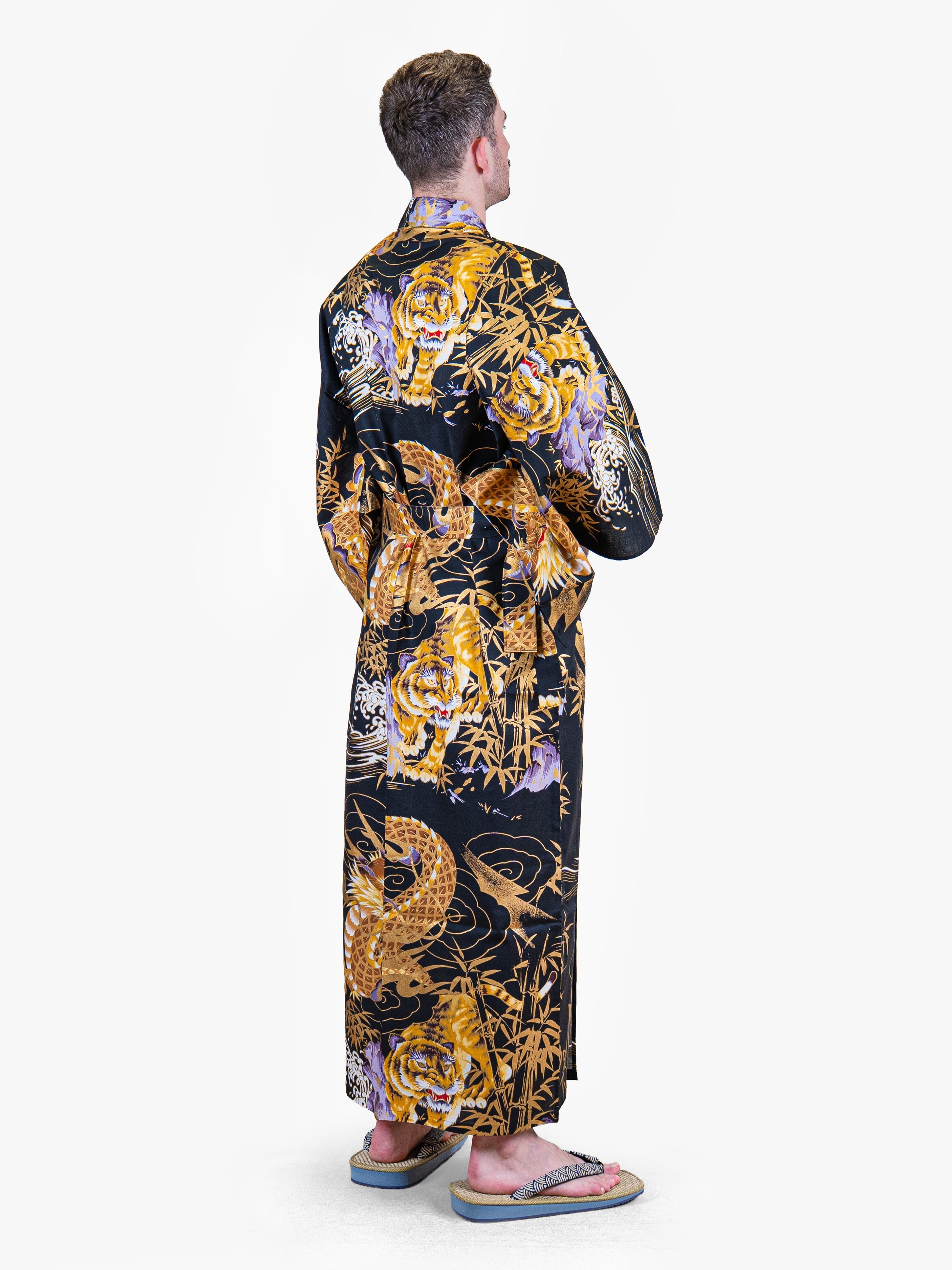 Men’s Yukata Kimono – Ryū Tora