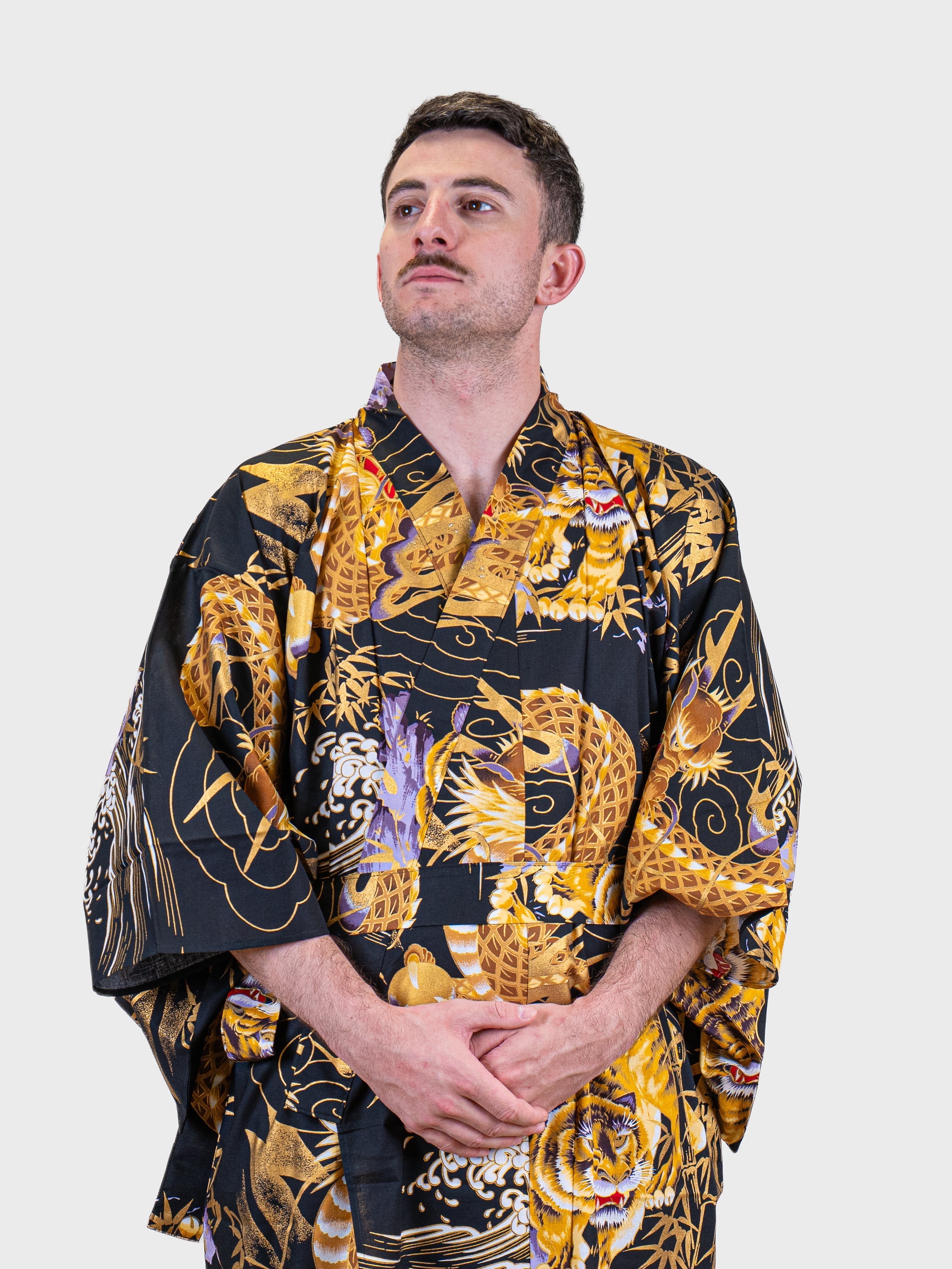 Men’s Yukata Kimono – Ryū Tora
