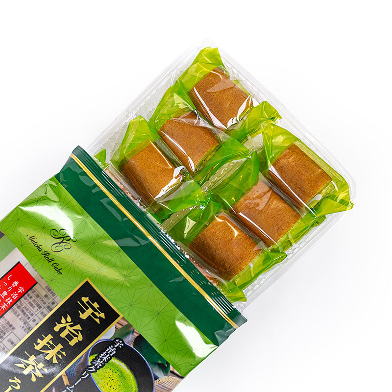 Mini Swiss Rolls – Uji Matcha