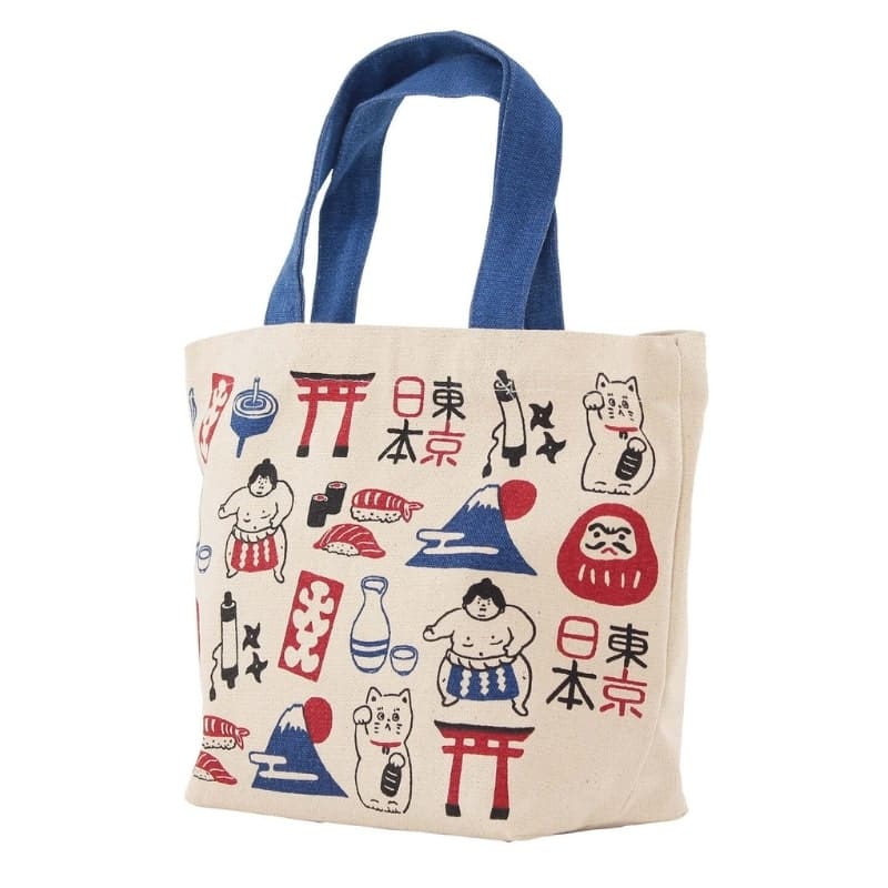 Mini Tote Bag – Japanese Symbols