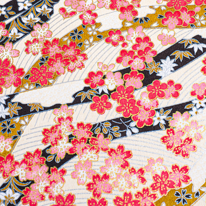 Mino Washi Goshuin Notebook - Hana