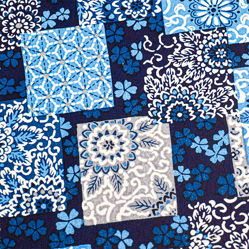 Mino Washi Goshuin Notebook - Indigo