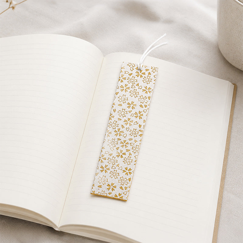 Mino Washi Japanese Bookmark - Sakura