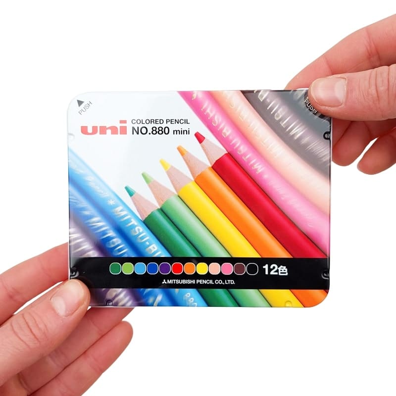 Mitsubishi 880 Mini Colored Pencils