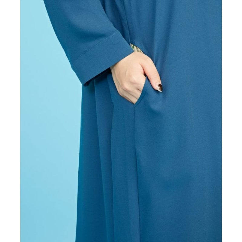 Modern Japanese Dress - Blue One Size