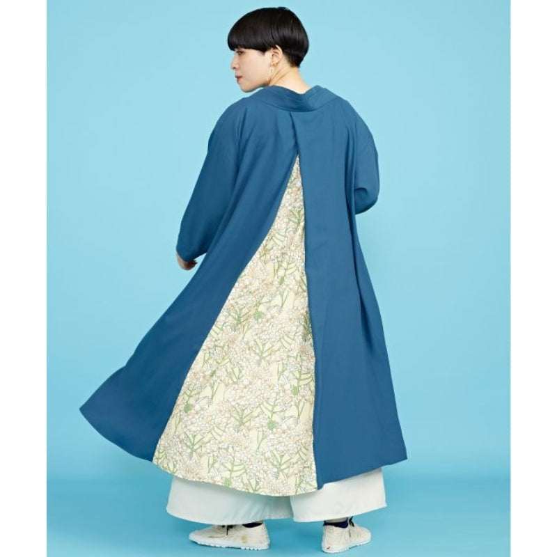 Modern Japanese Dress - Blue One Size