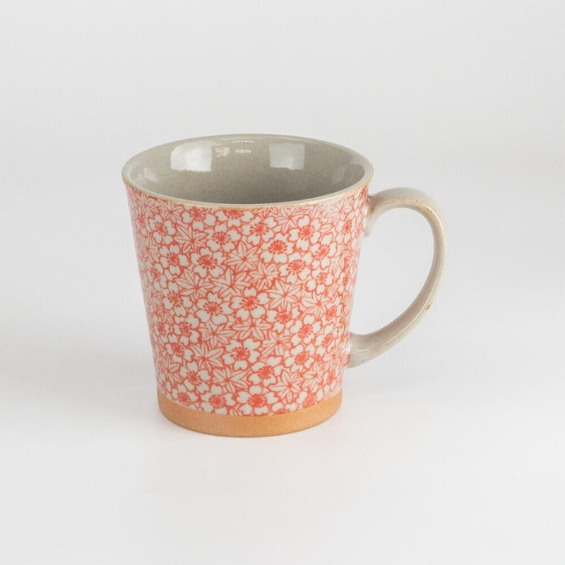 Aki Red Japanese Mug