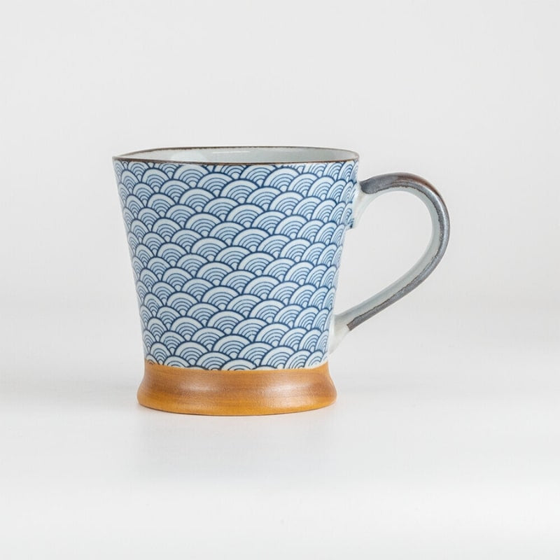 Blue Japanese Mug