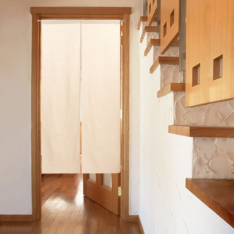 Noren Curtain - Natural linen 85 x 150 cm (33.5’’ x 59’’)