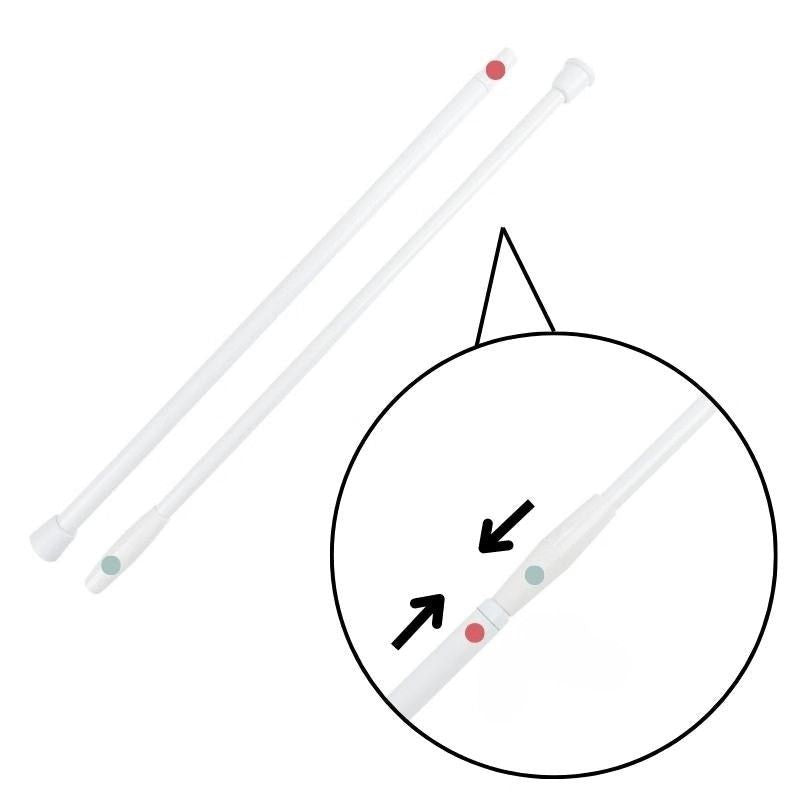 Noren Curtain Rod 40-105 cm (15.7’’ to 41.3’’)