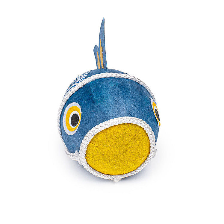 Okiagari Lucky Charm - Blue Koi