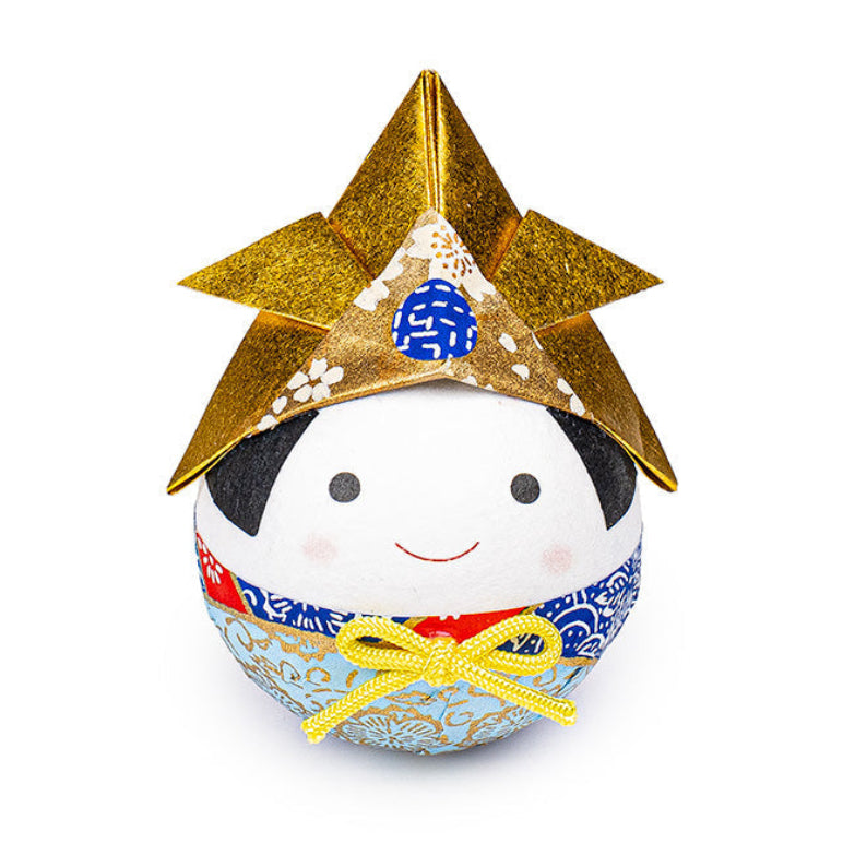 Okiagari Washi Paper Figurine - Kabuto