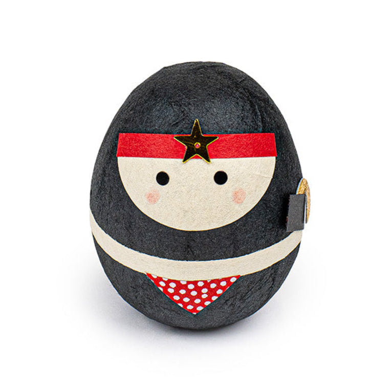 Okiagari Washi Paper Figurine - Ninja