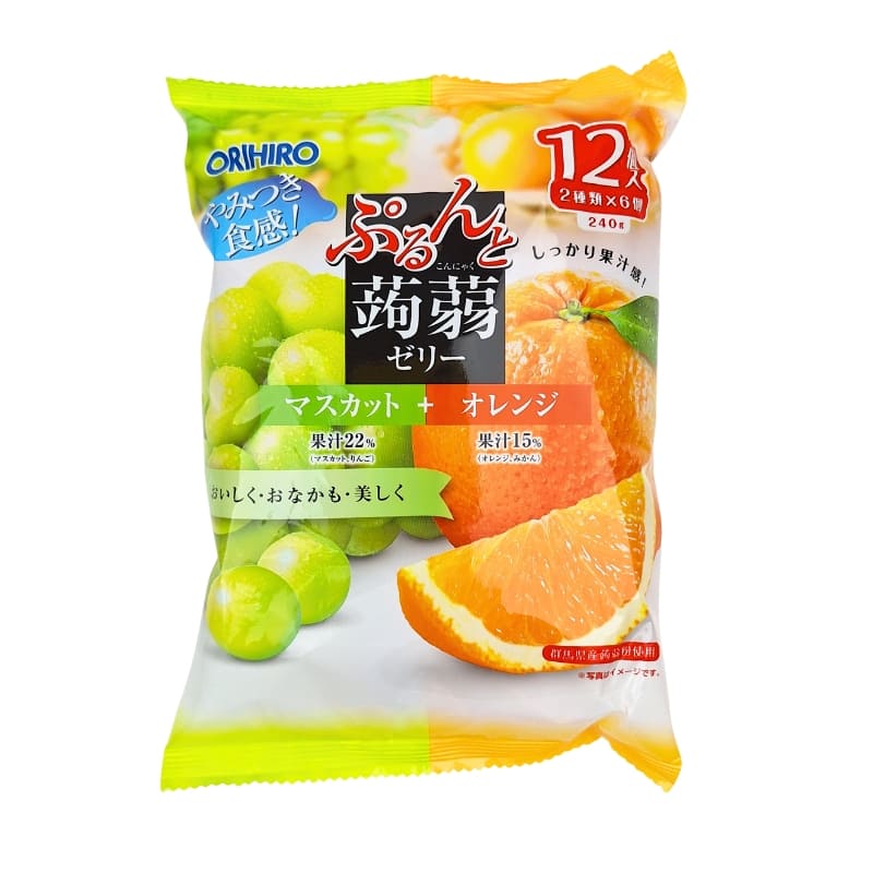 Orihiro Konjac Jelly – Muscat & Orange