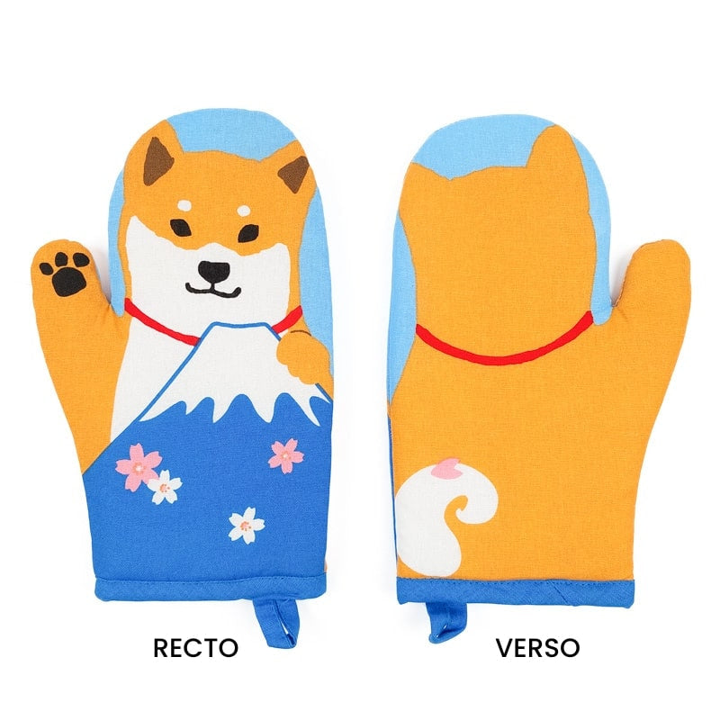 Oven Mitt - Shiba Fuji