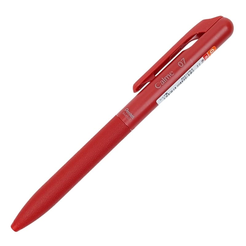 Pentel Calme 0.7mm Gel Ink Ballpoint Pen Red
