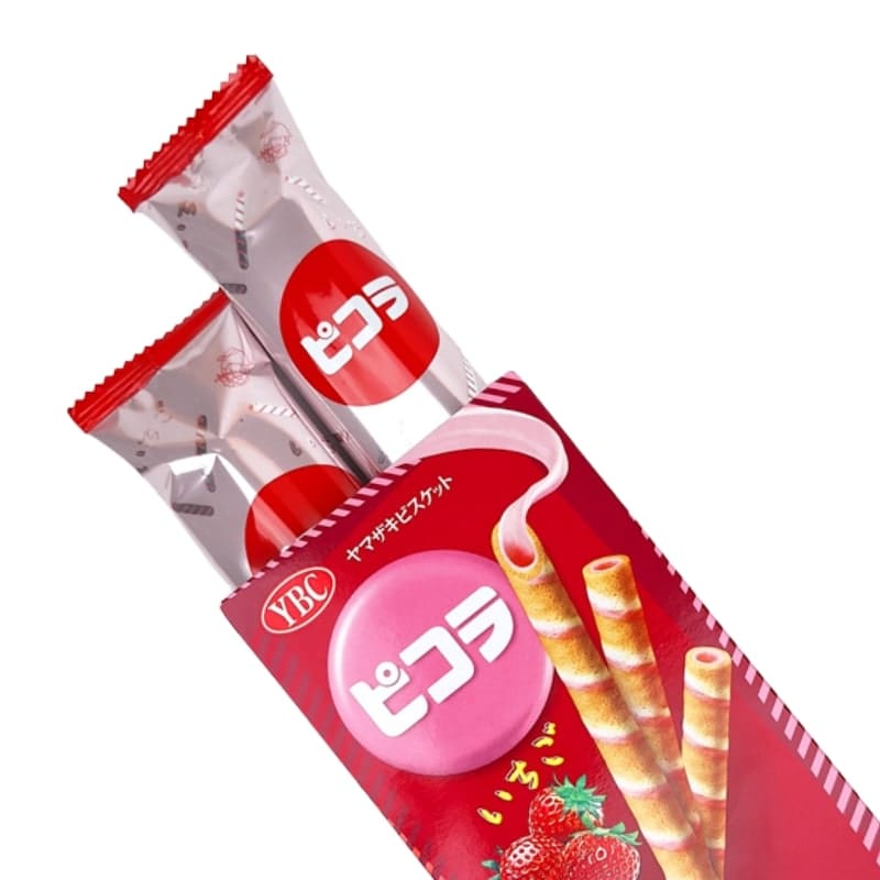 Picola Strawberry Flavor Rolled Biscuit