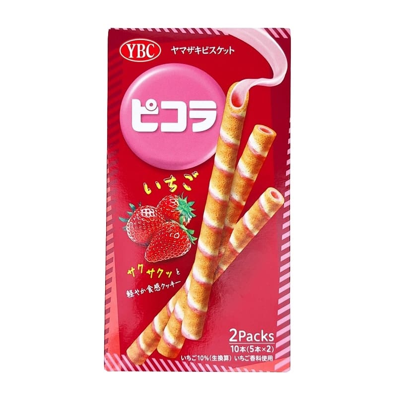 Picola Strawberry Flavor Rolled Biscuit
