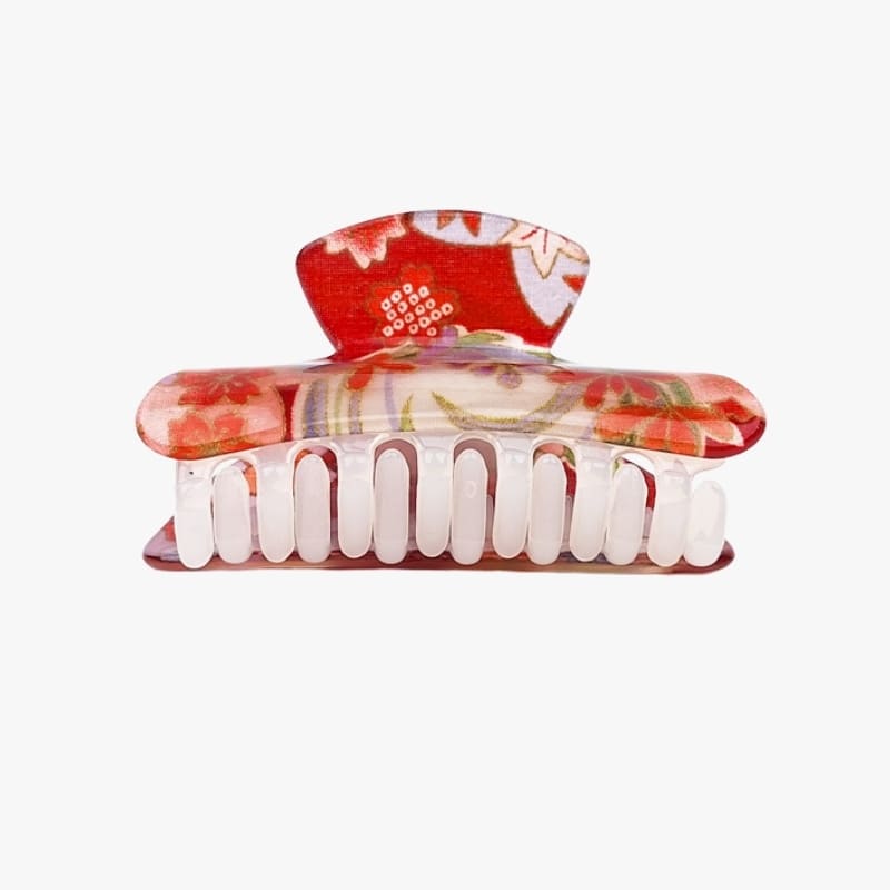 Red Japanese Hair Clip