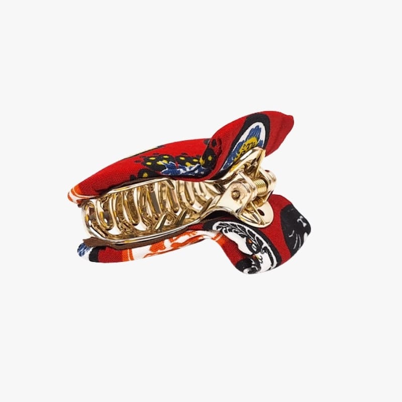 Japanese Cat Cloth Hair Clip