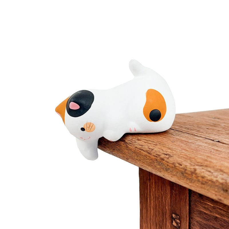 Playing Neko Cat Figurine