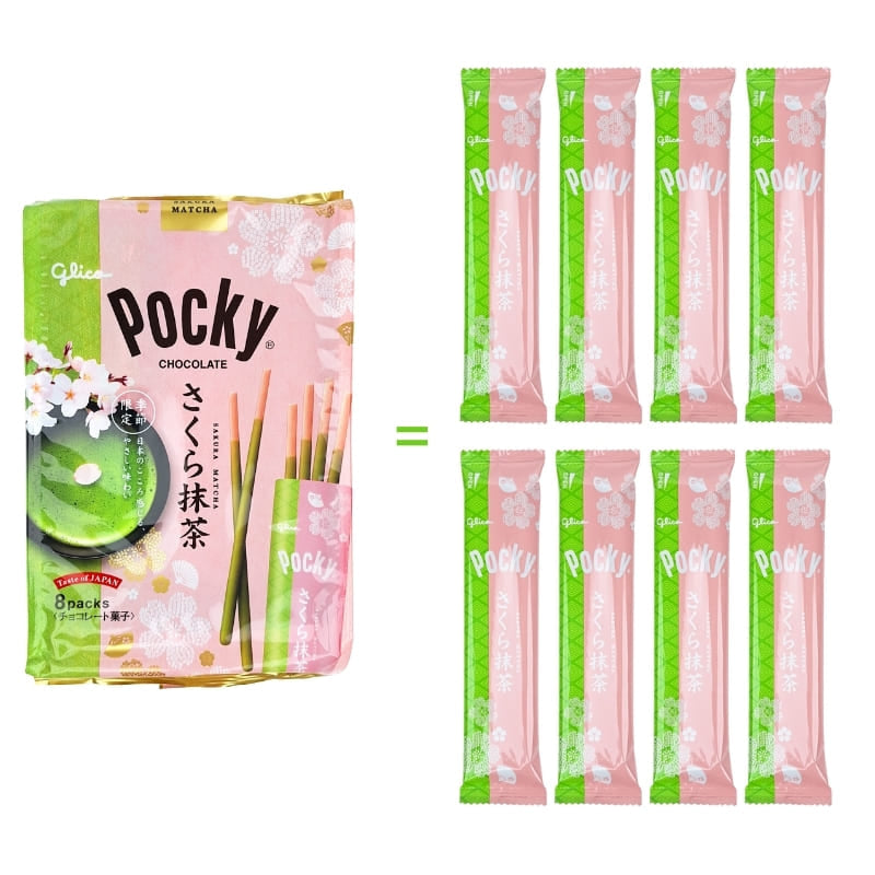 Pocky Sticks – Sakura Matcha