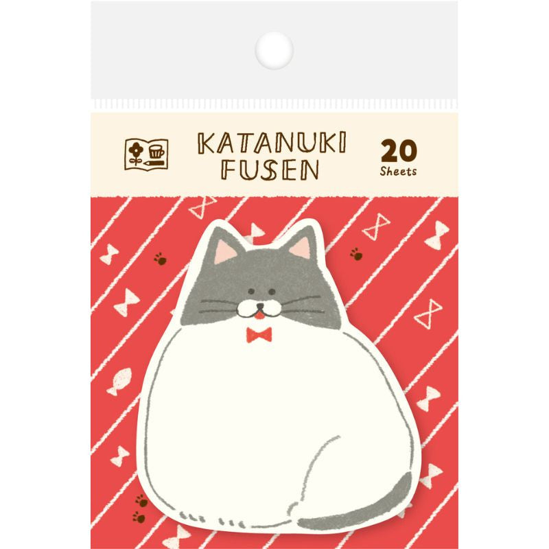 Japanese Post-it Cat & Bow Tie