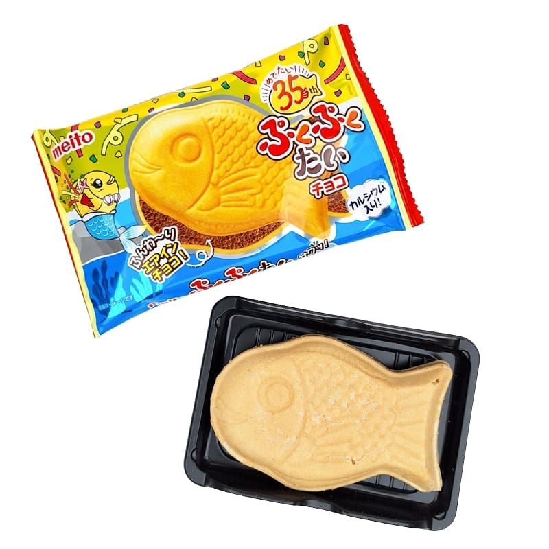Puku Puku Taiyaki Wafer - Chocolate