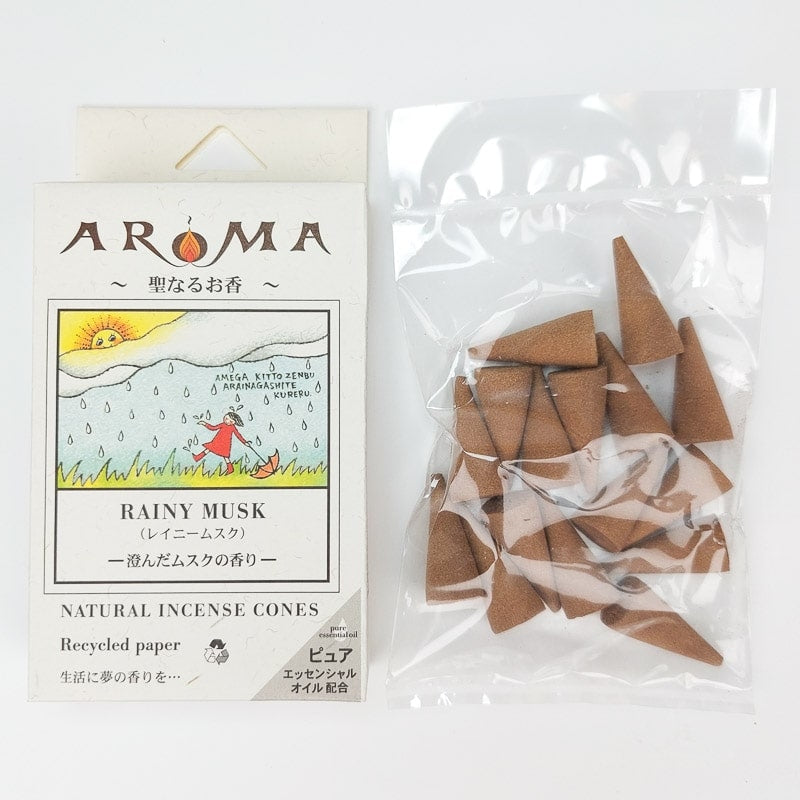 Rainy Musk Incense - Cone