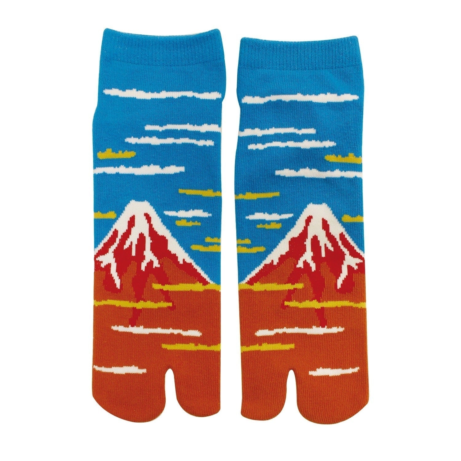 Red Fuji Tabi Socks EU 37-43
