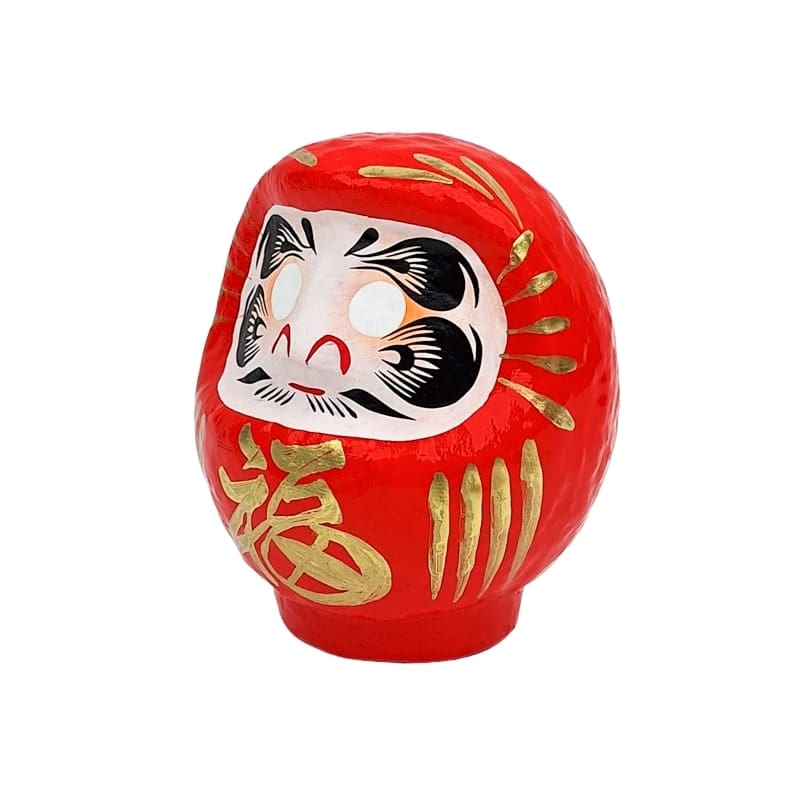 Red Japanese Daruma – 3.5” to 5.9”