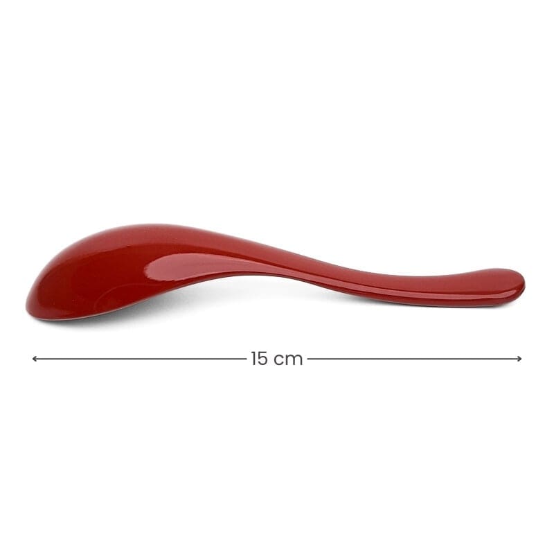 Red Ramen Spoon - Lacquered Resin