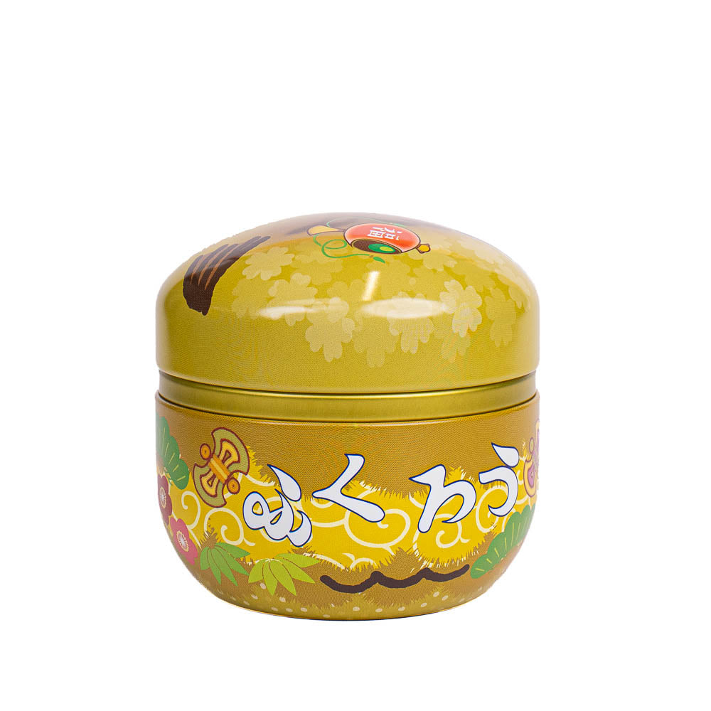 Round Metal Tea Caddy - Fukurou Owl