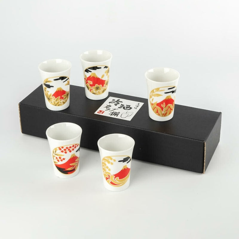Sake Glass Set - Fujisan
