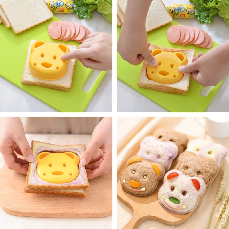Sando Sandwich Mold - Bear Head
