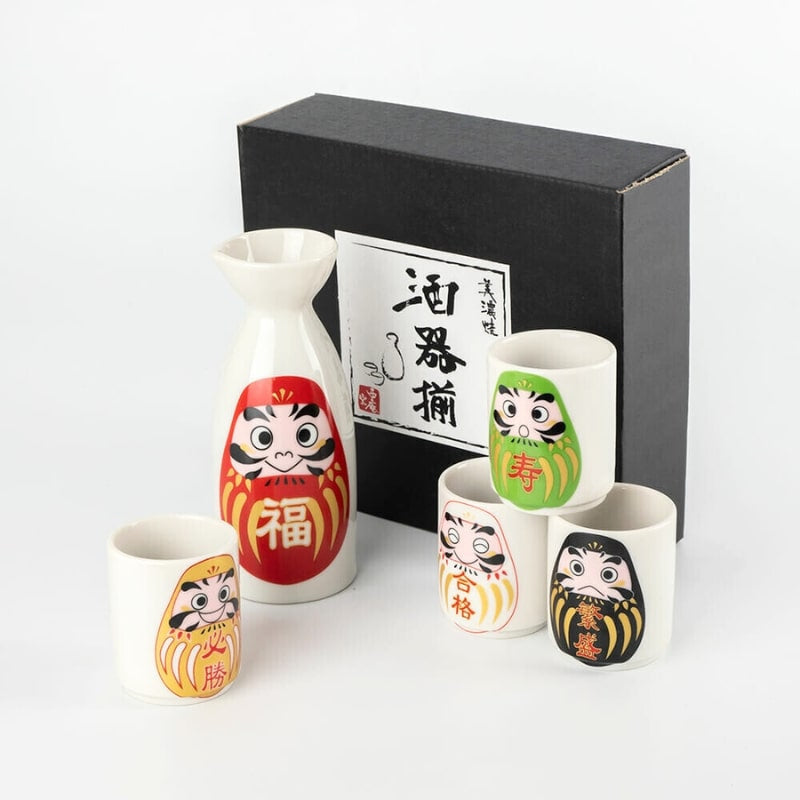 Daruma Japanese Sake Set