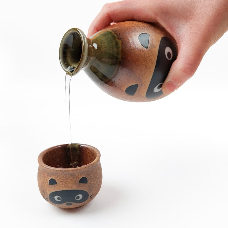 Tanuki Japanese Sake Set