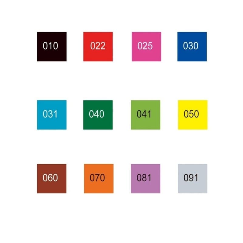 Set of 12 ZIG Extra-Fine Brush Pens