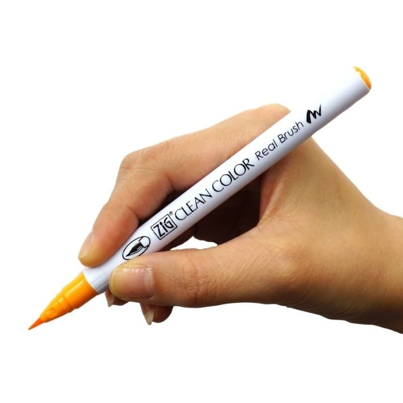 Set of 12 ZIG Extra-Fine Brush Pens