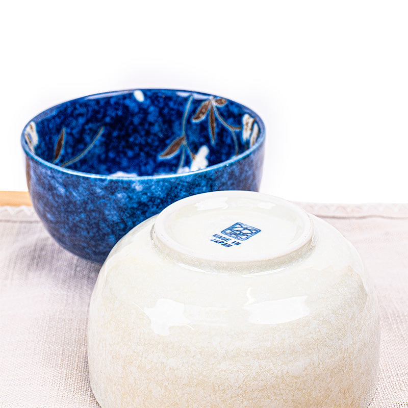 Set of 2 Small Japanese Bowls - Sakura