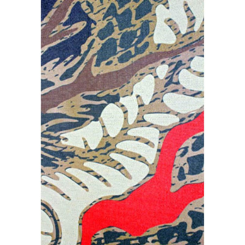 Short Noren Doorway Curtain - Golden Dragon 85 x 150 cm (33.5’’ x 59’’)