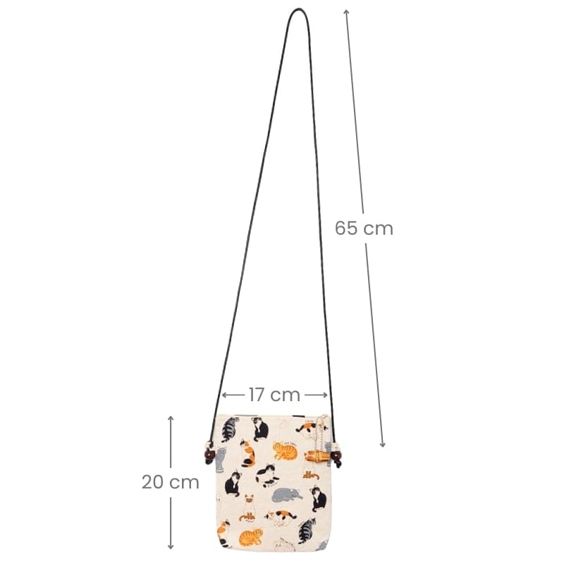 Shoulder Bag – Japanese Cats