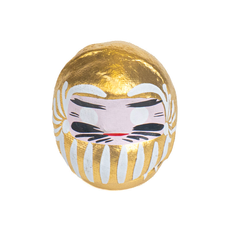 Small Japanese Daruma 4 cm - Multiple Colours Gold