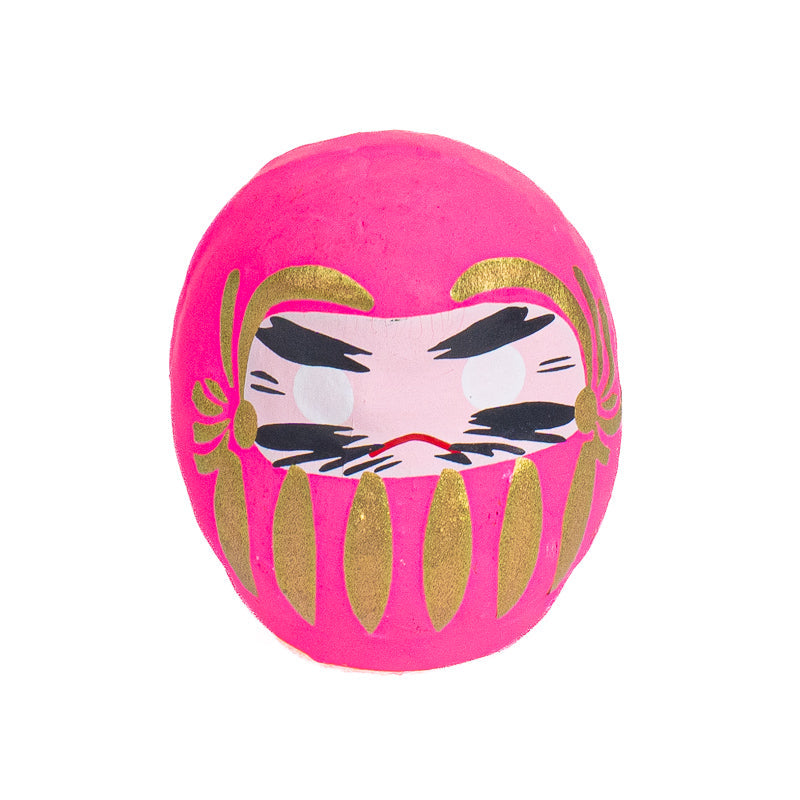 Small Japanese Daruma 4 cm - Multiple Colours Pink