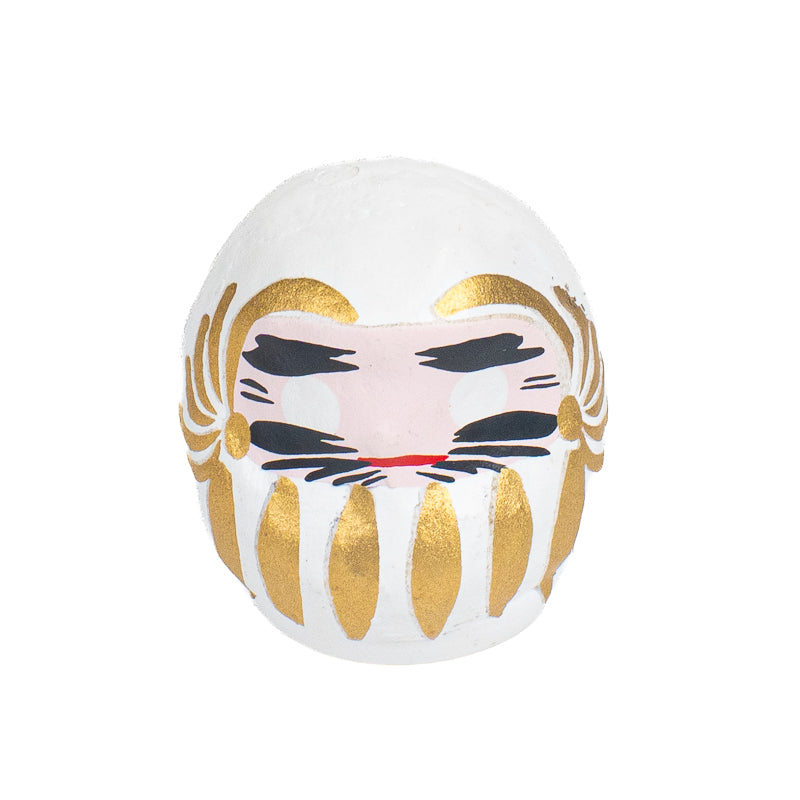 Small Japanese Daruma 4 cm - Multiple Colours White