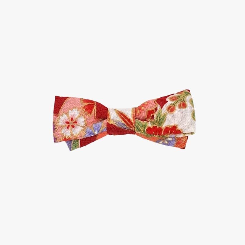 Small Japanese Hair Clip – Red