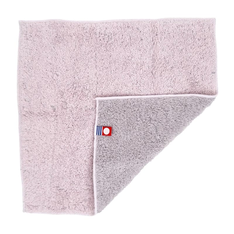 Small Japanese Towel - Reversible Grey